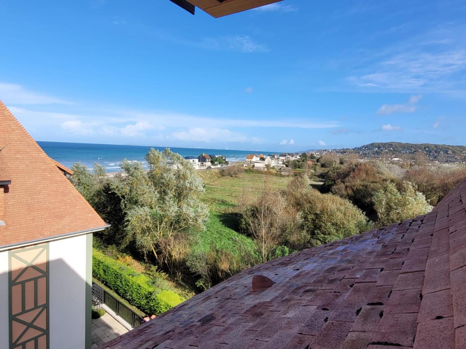 "Mon Evidence!" Magnifique Appartement Vue Mer Et Acces Direct A La Plage วิลเลร์-ซูร์-แมร์ ภายนอก รูปภาพ