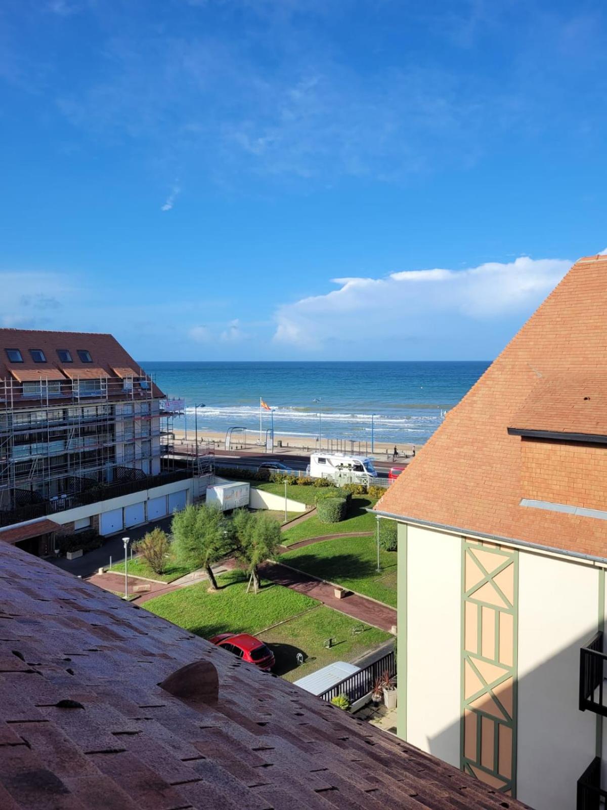 "Mon Evidence!" Magnifique Appartement Vue Mer Et Acces Direct A La Plage วิลเลร์-ซูร์-แมร์ ภายนอก รูปภาพ